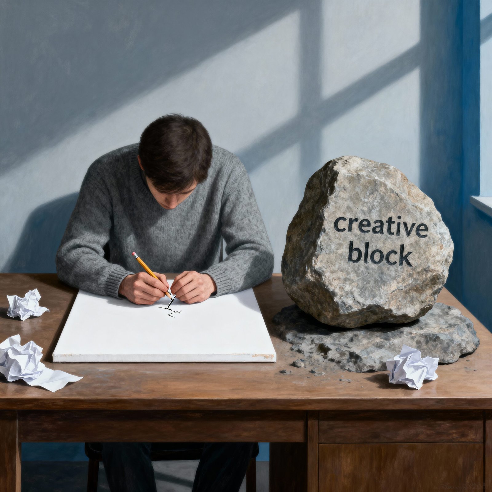 Por que você trava na hora de criar conteúdo (e não é falta de ideia)